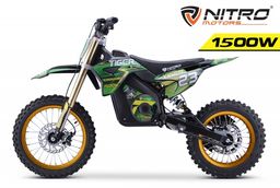 NITRO MOTORS 1500W 48V Eco midi Kinder Dirtbike Tiger DLX 14 Zoll Produktbild