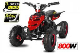 Nitro Motors Repti Eco mini Quad 800W 36V 6 Zoll Kinderquad ATV Offroad Rot Produktbild