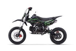 NITRO Motors Dirtbike 125ccm Storm V3 Semi Automatik 14|12 Zoll Aut. E+Kick Start Offroad Grün Produktbild