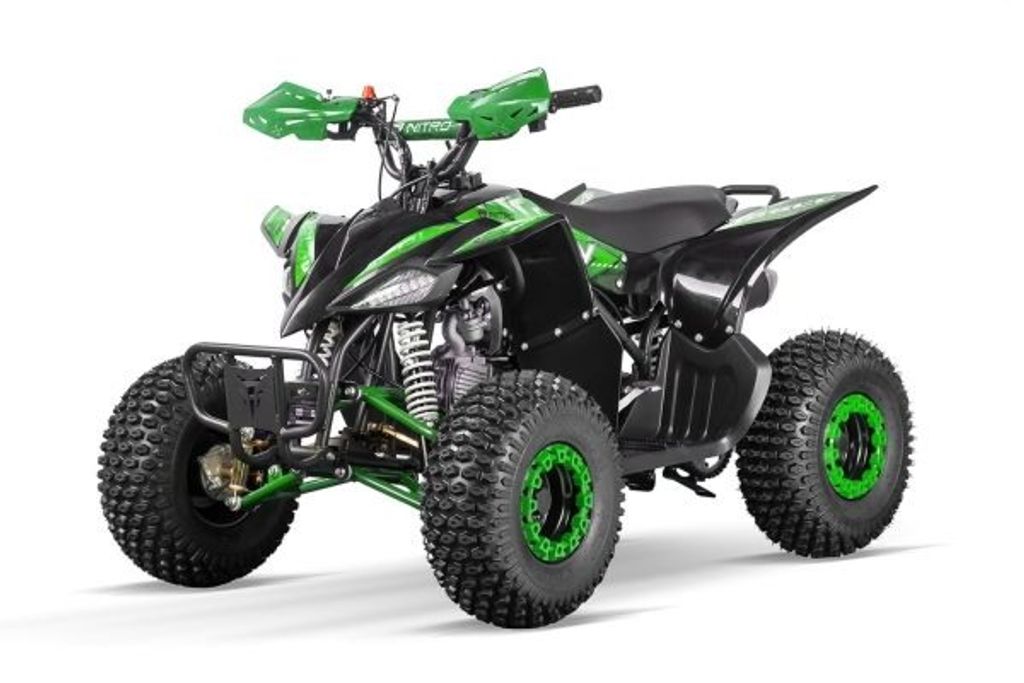 NITRO MOTORS 125ccm midi Kinder Quad Replay GS S7-A Sport 7-Zoll Offroad Grün Produktbild