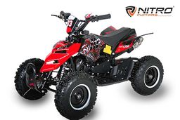 NITRO MOTORS 49ccm mini Kinder Quad Repti DLX 6 Zoll Offroad Produktbild