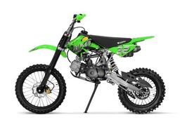 NITRO MOTORS 125ccm midi Kinder Dirtbike A17 NXD Sport 17/14 Zoll Offroad Grün Produktbild