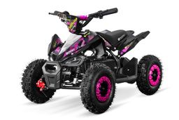 NITRO MOTORS 800W Eco mini Kinder Quad Python DLX 6 Zoll Offroad Pink Produktbild