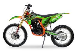 Tornado Dirtbike 250ccm Nitro Motors  21|18 Zoll 5-Gang Manuell Offroad Grün Produktbild