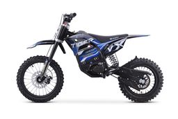 NITRO E-Dirtbike 2000W Tiger VX 60V15,6Ah Lithium 14|12 Zoll Offroad Blau Produktbild