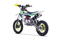 Pitbike Crossbike Dorado DT125 4T 14|12 Zoll 4G Automatik Motocross Offroad Blau Produktbild