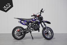 Pocketbike 49ccm Cross DB708A Blitz Blau Produktbild