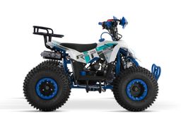 NITRO MOTORS 110ccm Midi Quad Replay URX RG7-A 7-Zoll Blau Produktbild