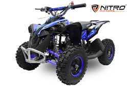 Nitro Motors 49ccm Avenger Prime 6 Zoll Miniquad Atv Kinderquad Offroad Blau Produktbild