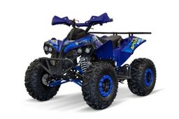 NITRO MOTORS 125ccm midi Kinder Quad Warrior GS S8-A Sport Offroad Blau Produktbild