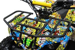 NITRO MOTORS 1000W Eco midi Kinder Quad Toronto 8-Zoll Graffiti Offroad Produktbild