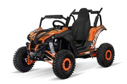 NITRO MOTORS 1200W Eco midi Kinder Buggy UTV Savana V2 6-Zoll Offroad Orange Produktbild