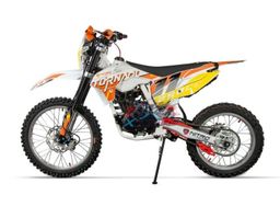 Nitro Motors 250ccm Dirtbike Tornado URX 21|18 Zoll 5-Gang Kick und E-Start Offroad Orange Produktbild