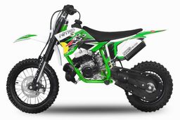 NITRO MOTORS 50ccm mini Kinder Dirtbike NRG50 RS 12/10 Zoll Offroad Grün Produktbild