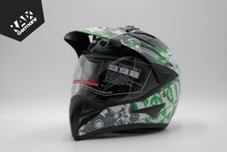 Cross Helm Pro Visier Grün XS Produktbild