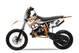 NITRO Motors 2-Takt 50ccm NRG50 14|12 Zoll Dirtbike Automatik Offroad Orange Produktbild