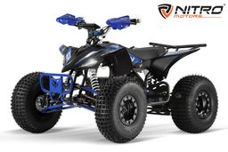 NITRO MOTORS 1000W 48V Eco midi Kinder Quad Replay Sport 8 Zoll Offroad Blau Produktbild