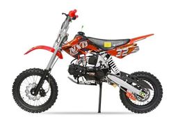 NITRO MOTORS M14 125ccm midi Kinder Dirtbike NXD Sport 14/12 Zoll Offroad Rot Produktbild