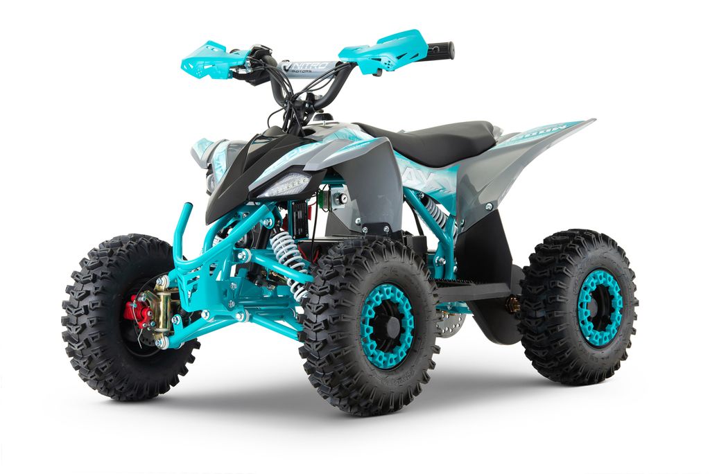 NITRO MOTORS 1200W 48V Eco mini Kinder Quad Replay Snowy Tire XL 6-Zoll Offroad Produktbild
