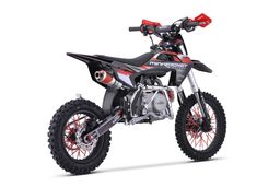 Pitbike Crossbike Dorado DK110 4T 14|12 Zoll 4G Halbautomatik Motocross Offroad Schwarz Produktbild