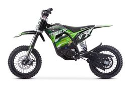 NITRO Motors E-Dirtbike TIGER VX 1000W 36V 13Ah Lithium 12 Zoll Offroad Grün Produktbild