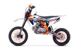 Pitbike Crossbike Dorado DT125 4T 17|14 Zoll 4G Manuell Enduro Motocross Offroad Orange Produktbild