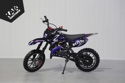 Pocketbike 49ccm Cross DB708A Blitz Blau Produktbild