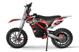 NITRO MOTORS 550W Eco mini Kinder Dirtbike Gazelle DLX 10 Zoll Rot Produktbild
