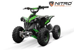 NITRO MOTORS 1200W Eco midi Kinder Quad Avenger PRM 6-Zoll Offroad Grün Produktbild