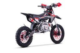 Pitbike Crossbike Dorado DT125 4T 14|12 Zoll 4G Automatik Motocross Offroad Schwarz Produktbild