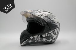 Cross Helm Pro Visier Schwarz XS Produktbild