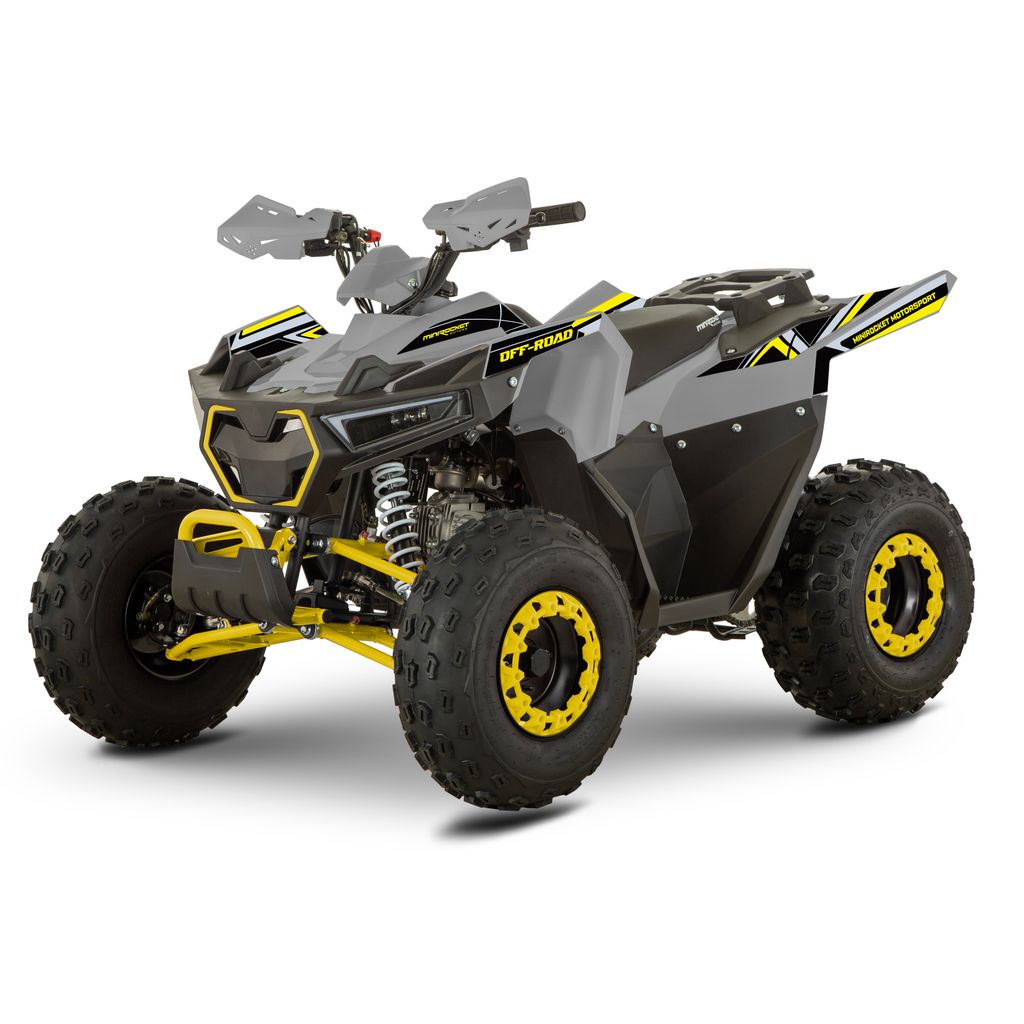 Quad ATV MRM Panther 125ccm 3+1 Gang Semi-Automatik 8-Zoll Offroad Grau Produktbild