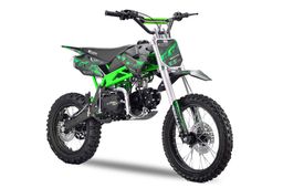 SKY Dirtbike 14|12 Zoll DELUXE 125ccm 4-Takt Upside Down Gabel Offroad Produktbild