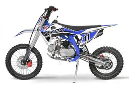 Nitro Motors CRX Performance Dirtbike 125ccm 17/14 Zoll Kickstart 4-Gang Manuell Offroad Blau Produktbild