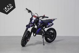 Pocketbike 49ccm Cross DB708A Blitz Blau Produktbild