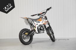 Pitbike 125ccm KXD Dirtbike DB 612 PRO 17|14 Zoll Kickstart only Schaltung Offroad Orange Produktbild