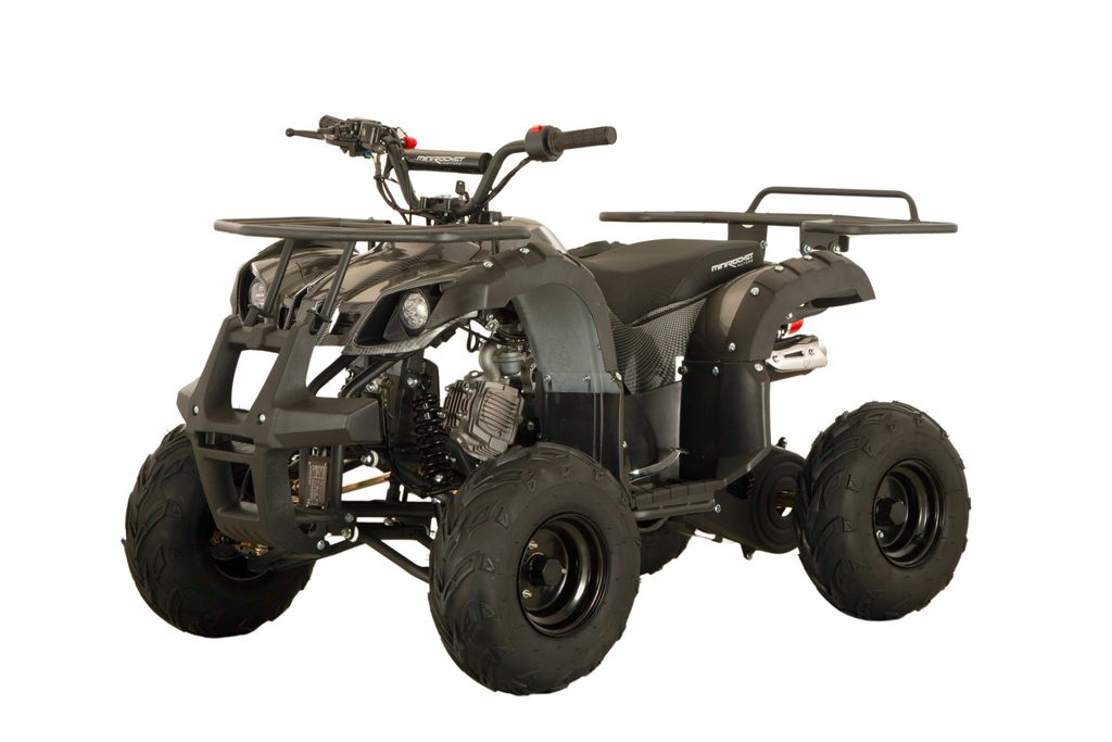 Quad ATV Toronto Deluxe Carbon 125ccm 7-Zoll Alufelgen Automatik Offroad Produktbild