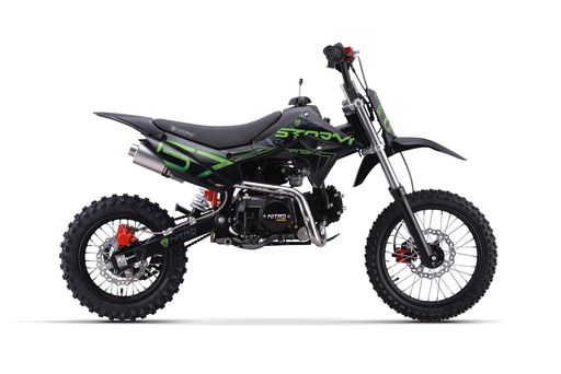 Nitro Motors 125ccm Pitbike Dirtbike Storm 14|12 Zoll E-Start V3 Offroad