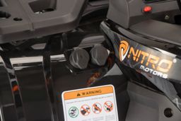 NITRO MOTORS 230ccm maxi Quad Tricia CVT RS10 Platin inkl. Seilwinde Offroad Produktbild