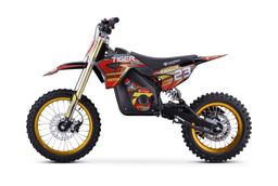 NITRO MOTORS E-Dirtbike 1800W 48V Tiger Lithium 13Ah 14/12 brushless DELUXE Offroad Rot Produktbild