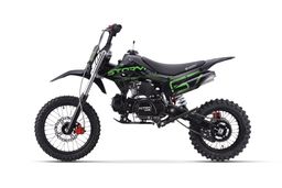 NITRO Motors Pitbike Dirtbike 125ccm Storm V3 14|12 Zoll Manuell Offorad Grün Produktbild