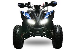 NITRO MOTORS 125ccm Kinder Quad Rizzo RS8-A Platin Automatik 8-Zoll Offroad Produktbild