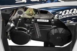 NITRO MOTORS 200ccm maxi Quad Nero CVT RS10 Sport Offroad Produktbild