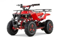 NITRO MOTORS 1000W Eco mini Kinder Quad Replay Snowy-Profile L Sport 6-Zoll Offroad Rot Produktbild