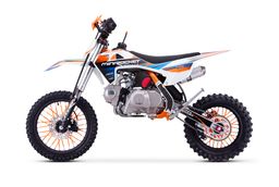 Pitbike Crossbike Dorado DT125 4T 14|12 Zoll 4G Automatik Motocross Offroad Orange Produktbild