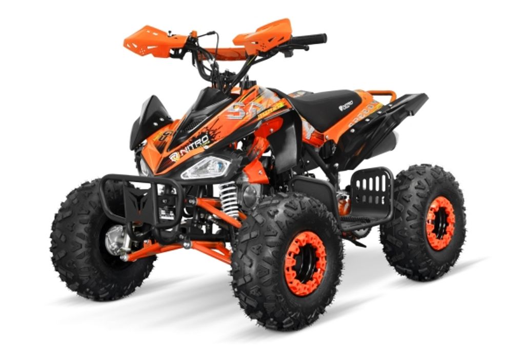 NITRO MOTORS 125ccm midi Kinder Quad Speedy GS S7-A Sport Offroad Orange Produktbild