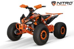 NITRO MOTORS 1000W 48V Eco midi Kinder Quad Speedy Sport 8-Zoll Offroad Orange Produktbild