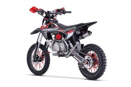 Pitbike Crossbike Dorado DK110 4T 14|12 Zoll 4G Halbautomatik Motocross Offroad Schwarz Produktbild