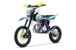 Pitbike Crossbike Dorado DT125 4T 17|14 Zoll 4G Manuell Enduro Motocross Offroad Blau Produktbild