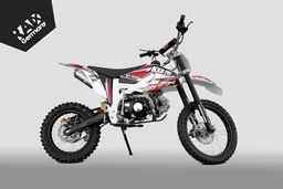 Pitbike 125ccm KXD Dirtbike DB 612 PRO 17|14 Zoll Kickstart only Schaltung Offroad Rot Produktbild